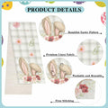 Watercolour Linen Easter Table Runner Spring Holiday Decor 13x72 Inch by Deal US