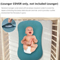 YCHWFF Muslin Baby Lounger Cover 2 Pack Organic Cotton Removable Slipcover by Deal US