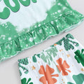 FYBITBO Toddler Baby Girl St Patricks Day Clover T Shirt Bell Bottoms 18-24M by Deal US