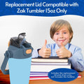 TEITEAI Replacement Lid for 15oz Zak Tumbler Navy Blue BPA-Free Leak-Proof by Deal US