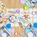 Watercolour Linen Easter Table Runner Spring Holiday Decor 13x72 Inch by Deal US