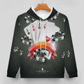 Cerbukt Men's 3D Novelty Hoodie Poker Cards Spread Chips Size 2XL by Deal US