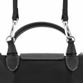 DEVPSISR Leather Adjustable Purse Strap for Longchamp Handbag Black Silver by Deal US