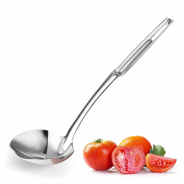 Skimmer Slotted Spoon 316L Stainless Steel 12" Heat-Proof Handle Kitchen Utensil by Deal US