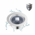 304 Stainless Steel Sink Strainer Basket with Stopper Lid 3.5 Inch Drain Silver by Deal US