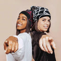 YUERFEILA Women Graphic Skull Beanie MEA Culpa Pink Red Acrylic by Deal US