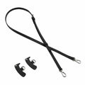 DEVPSISR Leather Adjustable Purse Strap for Longchamp Handbag Black Silver by Deal US