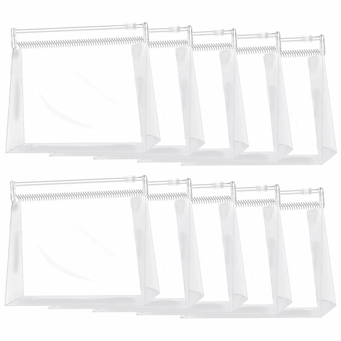 PIYIENR Clear Makeup Bag Set 5 Pcs Large PVC Waterproof Transparent Organizer by Deal US