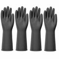 Petacffe Kitchen Cleaning Rubber Gloves Medium Non-Slip Waterproof by Deal US