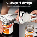 KINTEGOOD 6-in-1 Stainless Steel Bottle Opener Multi-Tool for Seniors by Deal US