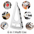 KINTEGOOD 6-in-1 Stainless Steel Bottle Opener Multi-Tool for Seniors by Deal US