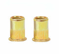 TESILANG M5 Stainless Steel Countersunk Zinc Rivet Nut 50pcs by Deal US