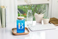 NewEleven Personalized Monogrammed Coffee Glass 16oz Letter D Women by Deal US
