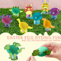 Klever Kits Easter Animal Egg Dye Kit 27 PCS Mermaid Dinosaur Unicorn by Deal US