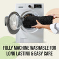 ITSOFT Plush Bathroom Rug 47x21 Gray Absorbent Non Slip Machine Washable by Deal US
