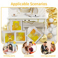 Onteftshop Baby Boxes with Letters 4 Clear White Blocks Baby Shower by Deal US
