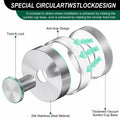 LECHI Stainless Steel Suction Cup Hook Waterproof No Drill Silver 1pc by Deal US
