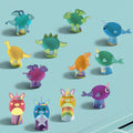 Klever Kits Easter Animal Egg Dye Kit 27 PCS Mermaid Dinosaur Unicorn by Deal US