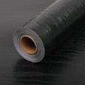 LOVADA Peel and Stick Black Wood Wallpaper 17.5x100 Inch Self Adhesive by Deal US
