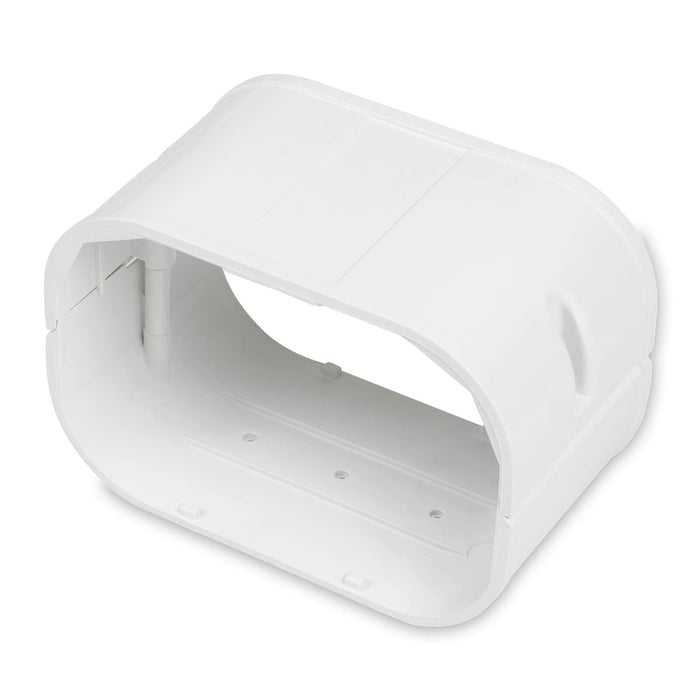 MOOITEK PVC Line Cover Kit Tubing Accessories for Air Conditioners White by Deal US