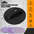 Sbestily 6" Hook & Loop Sanding Disc with Hand Pad for Metal Wood by Deal US