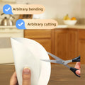White Fiber Circular Tableware Storage Protective Cotton Pad Anti-Collision by Deal US