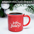 Naughty Christmas Coffee Mug 11oz Holiday Style Ceramic Cup by Deal US