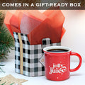 Naughty Christmas Coffee Mug 11oz Holiday Style Ceramic Cup by Deal US