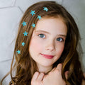 CUBACO 30pcs Mini Rhinestone Hair Clips Crystal Bridal Flower Clips by Deal US