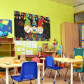 Back to School Photo Backdrop Banner Welcome Back 43x71 Inch Classroom Decor by Deal US