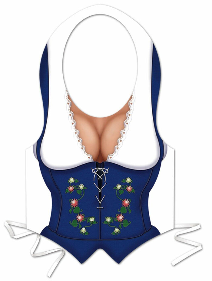 Beistle German Fraulein Plastic Oktoberfest Vest One Size by Deal US