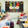 Back to School Photo Backdrop Banner Welcome Back 43x71 Inch Classroom Decor by Deal US