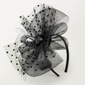 Unpifolov Fascinators Feather Headband Wedding Tea Party Black by Deal US