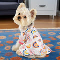 Dog Pajamas Small Chihuahua Yorkie Teacup Puppy Pjs Soft Pet Clothes Size 2XL by Deal US