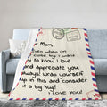 Poitvd Super Soft Flannel Throw Blanket for Mom Anniversary Gift White by Deal US