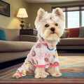 Dog Pajamas Small Chihuahua Yorkie Teacup Puppy Pjs Soft Pet Clothes Size 2XL by Deal US