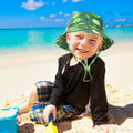Fynnsure Baby Boy Sun Hat UPF 50+ Adjustable Bucket Hat Green Tree 0-6M by Deal US