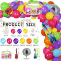 Football Party Decorations Set Banner Balloons Cake Toppers Supplies by Deal US