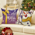Ussap Nutcracker Christmas Throw Pillow Covers 18x18 Red Green Set of 4 by Deal US