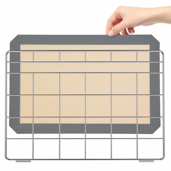 Dishwasher Basket for Silicone Baking Mats, Lids, Hot Pads & More Storage by Deal US
