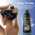 BestBy08/26 Hair Dye Shampoo 3-in-1 Coconut Oil Instant Color Cherry Brown by Deal US