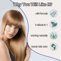 BestBy08/26 Hair Dye Shampoo 3-in-1 Coconut Oil Instant Color Cherry Brown by Deal US
