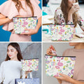 EIXU Flamingo Makeup Bag Cute Pink Summer Vacation Party Favors Gifts by Deal US