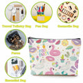 EIXU Flamingo Makeup Bag Cute Pink Summer Vacation Party Favors Gifts by Deal US