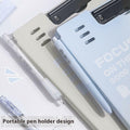 DAIZART Durable Plastic A4 File Folder with Iron Clamp Creamy White by Deal US