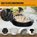 Chicken Shredder Tool Large with Tray Brush Non-Slip Handle Black BPA Free by Deal US