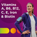 BestBy10/25 Centrum Multivitamin Women Iron Vitamin D3 B Vitamins 120 Count by Deal US