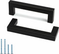 goldenwarm 20 Pack 5in Brushed Nickel Modern Square Cabinet Pulls by Deal US