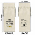 Graduation Wine Gift Bags for Women Daughter Sister Granddaughter 2 Pcs by Deal US
