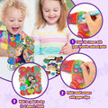 DoodleDoo DIY Acrylic Photo Frame Painting Craft Kit for Kids Ages 4-12 by Deal US